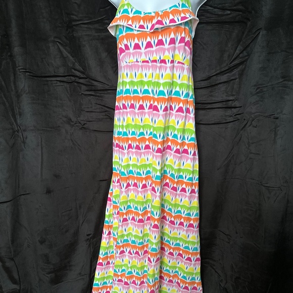 Joe Boxer, multicolored summer maxi dress, size L - Picture 1 of 5